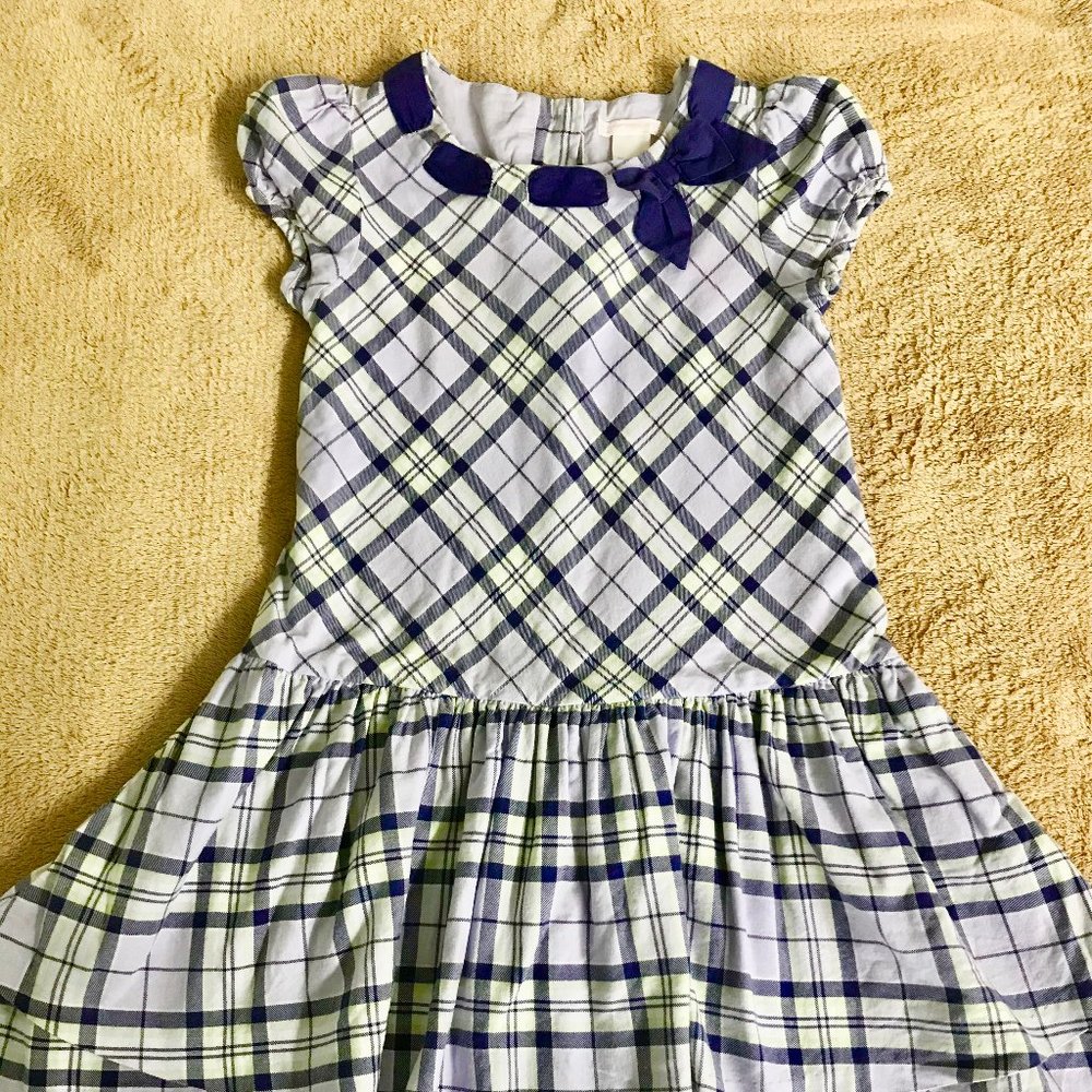 Girls' Plaid Dress